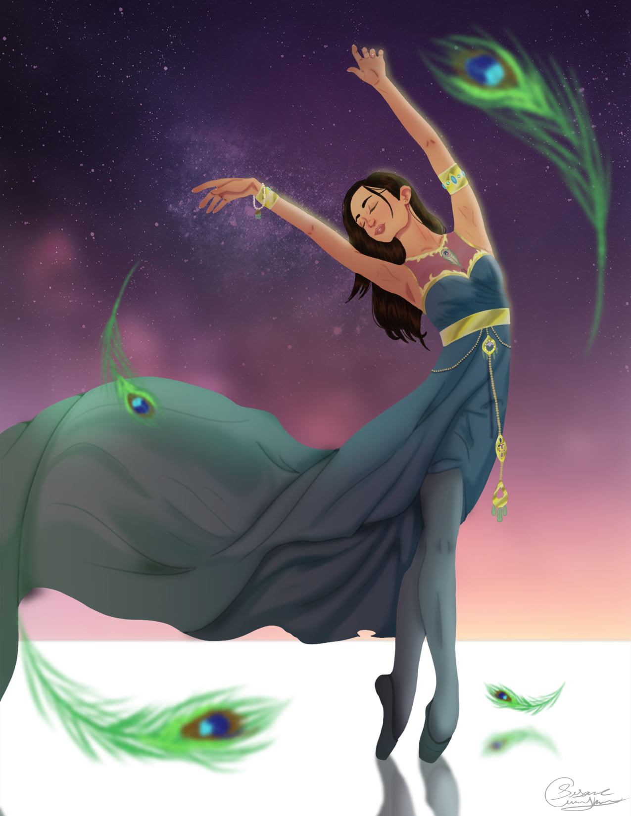 Woman dancing